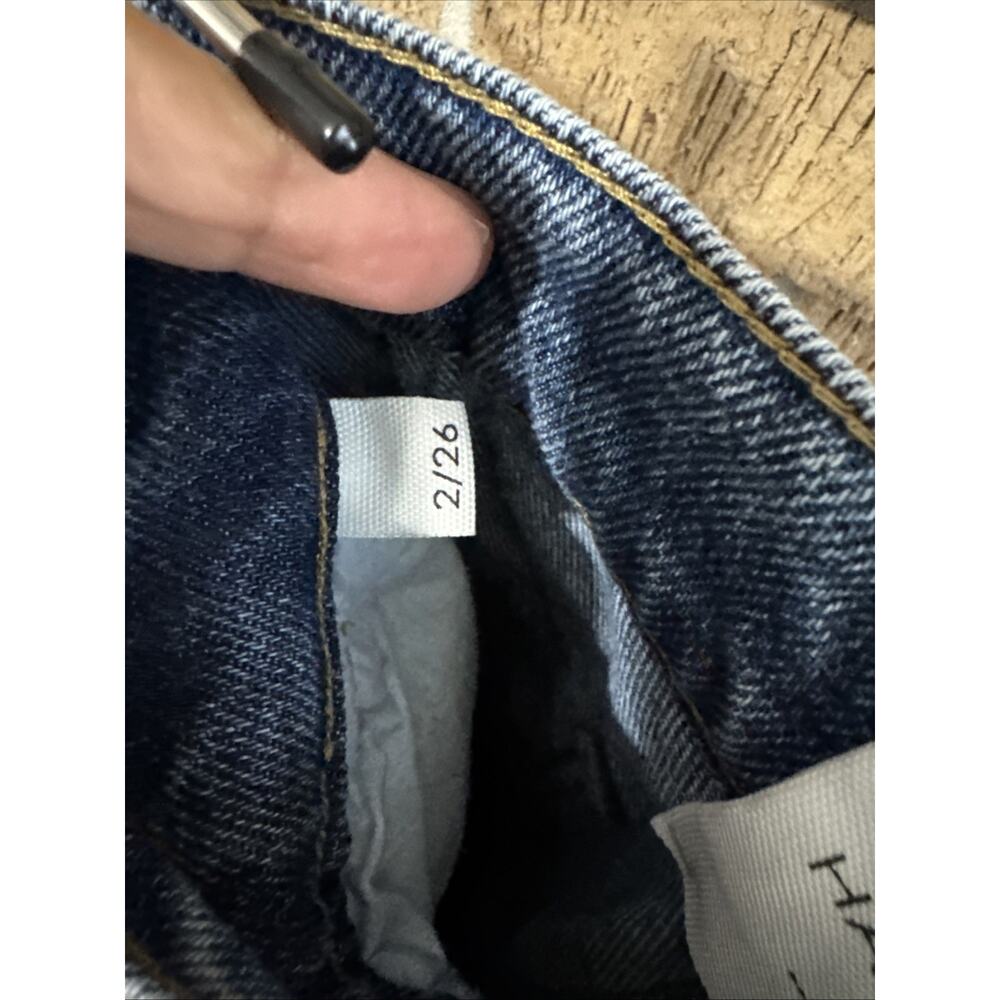 Habitual Womens Baltic Size 2 Denim Jeans Wide-Leg High-Waisted Casual Style - Picture 4 of 9